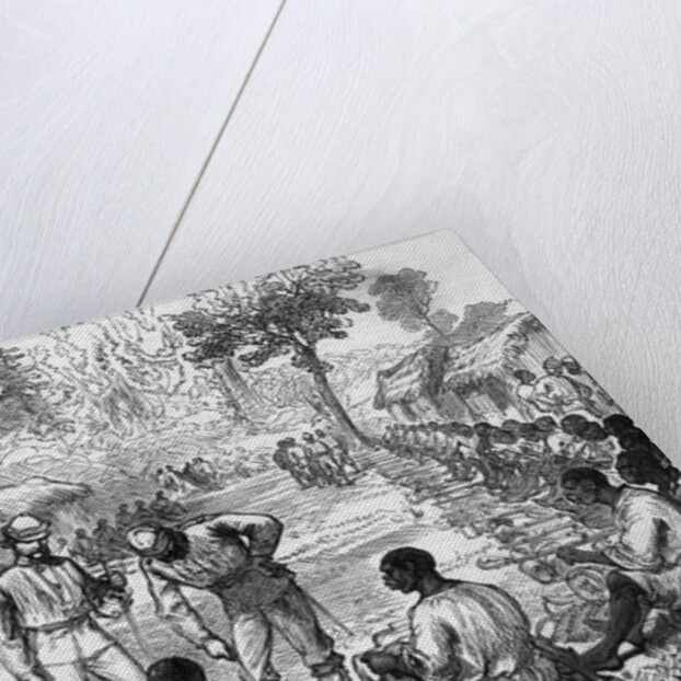 Scene From The Ashanti War  - Illus by Anonymous