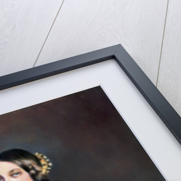 Young Queen Victoria W/Rose In Hand by Anonymous