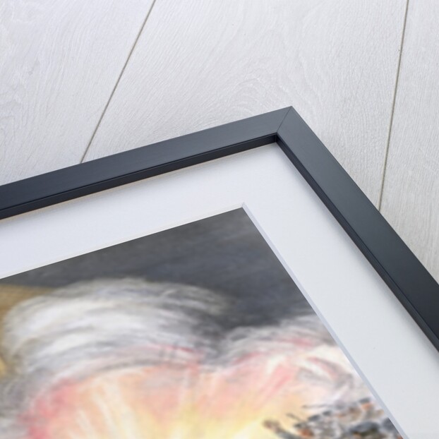 Illustration of Haymarket Riot in Chicago by T. de Thulstrup