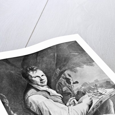 Alexander Von Humboldt Seated W/Plants by Anonymous
