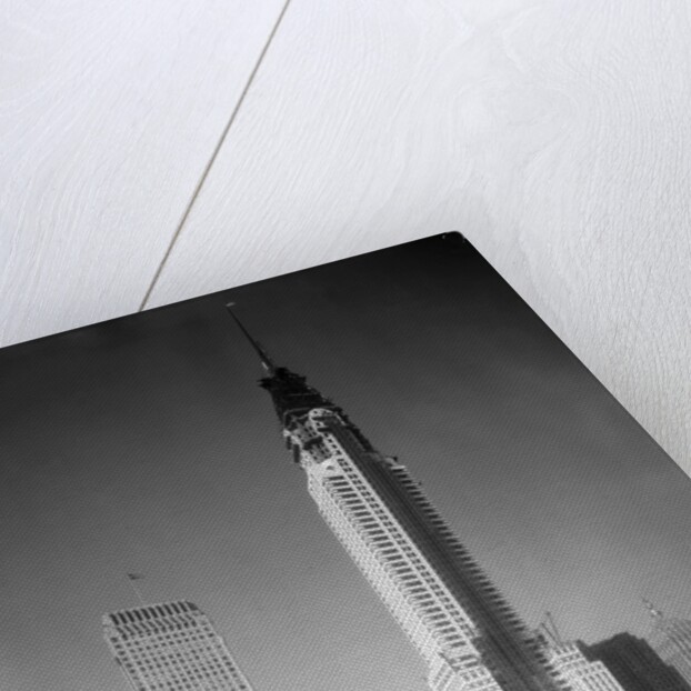 Chrysler Building Under Construction by Anonymous