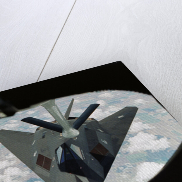 Stealth Bomber Refueling Over Kansas by Anonymous