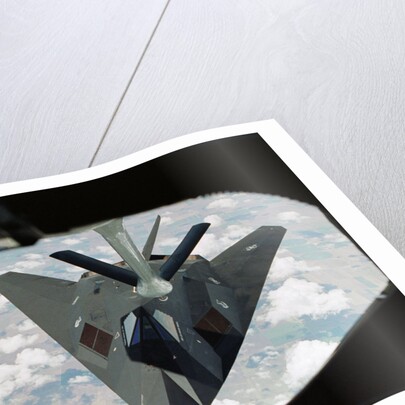 Stealth Bomber Refueling Over Kansas by Anonymous