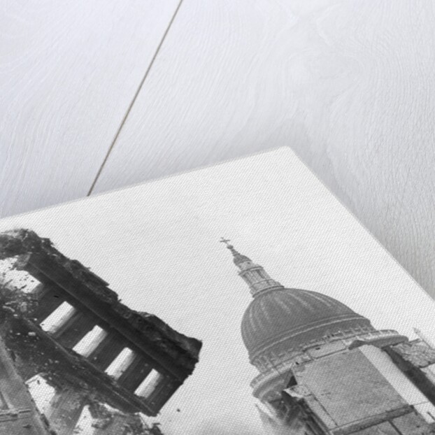 Buildings Crumble In Front/St. Paul'S Ca by Anonymous