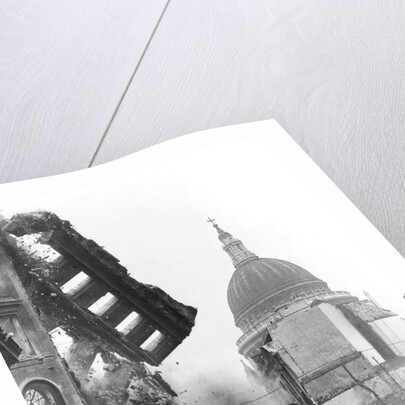 Buildings Crumble In Front/St. Paul'S Ca by Anonymous