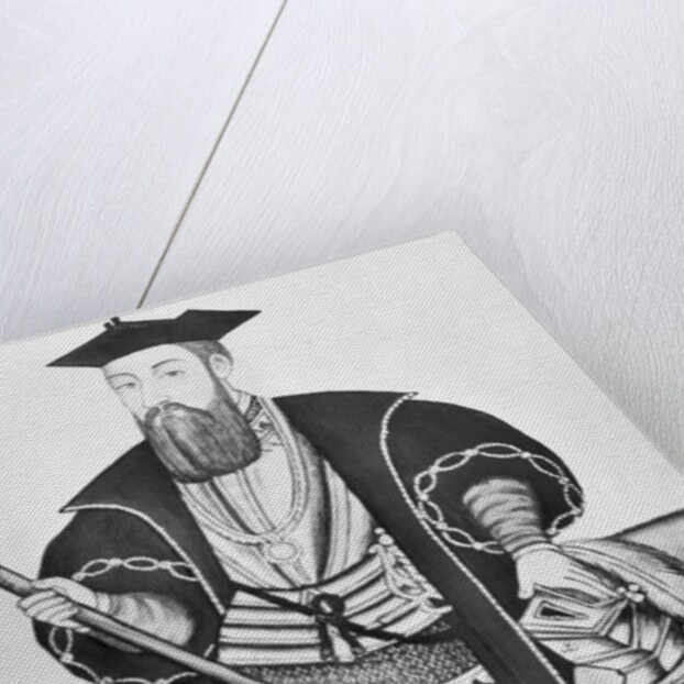 Illustration Of Vasco Da Gama by Anonymous