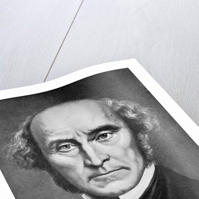 Portrait John Stuart Mill by Anonymous