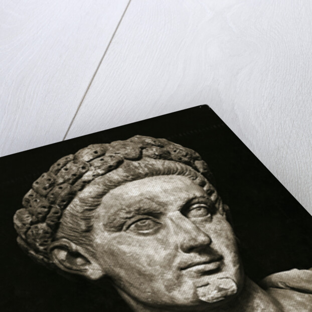 Head/Shoulders Sculpture Of Constantine by Anonymous