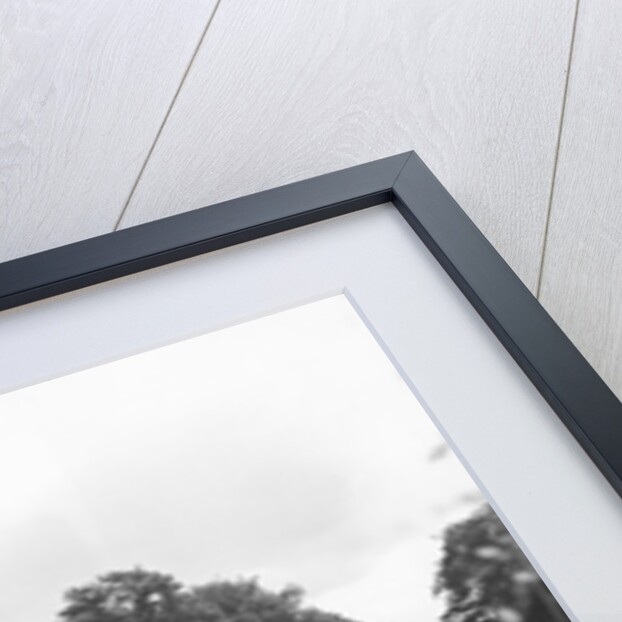 View Of East German Guard Tower & Rr by Anonymous