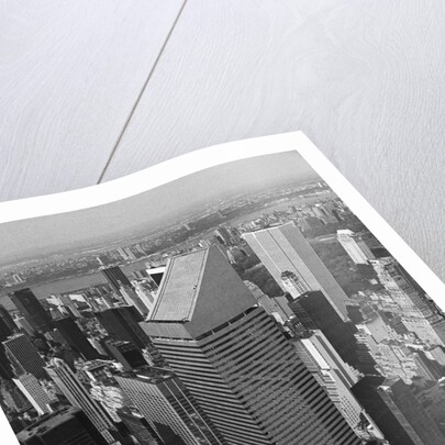 Aerial View of Manhattan Skycrapers by Anonymous