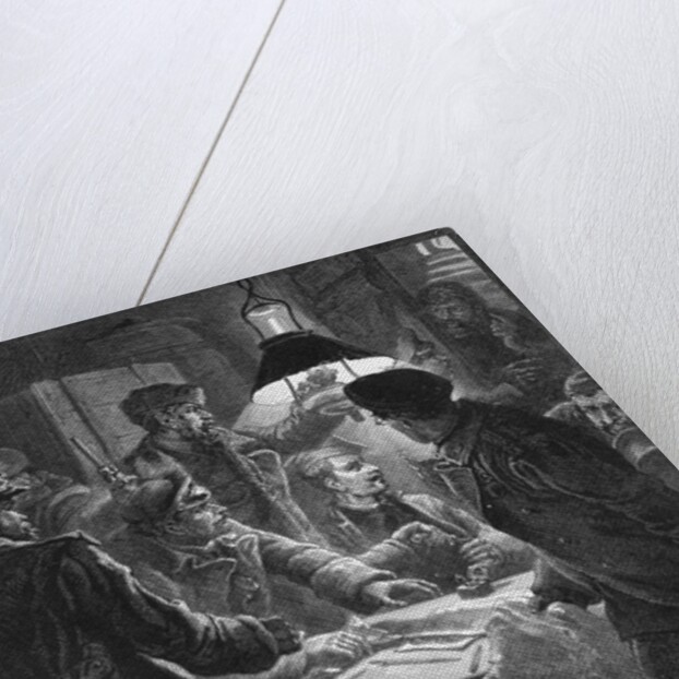 Russian Nihilist Conspirators/Engraving by Anonymous