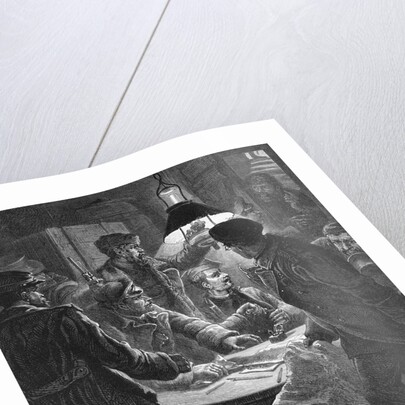 Russian Nihilist Conspirators/Engraving by Anonymous