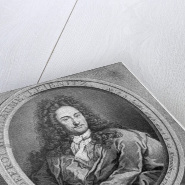Bust Of Baron Gottfried Wilhelm Leibniz by Anonymous