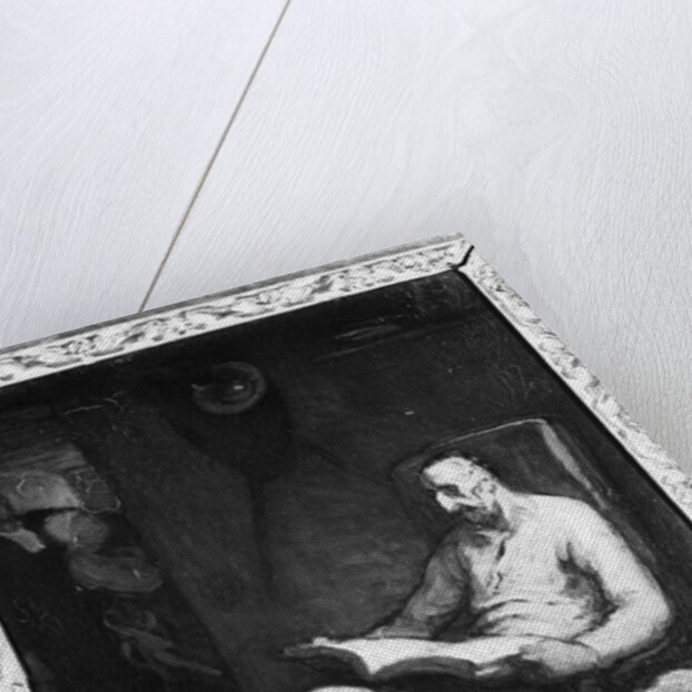 Don Quixote Reading A Novel/Painting by Anonymous