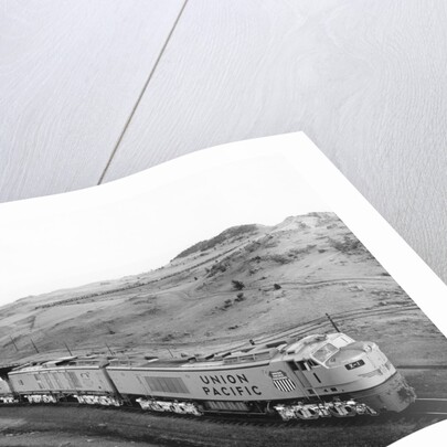 Overhead View of Large Freight Train by Anonymous