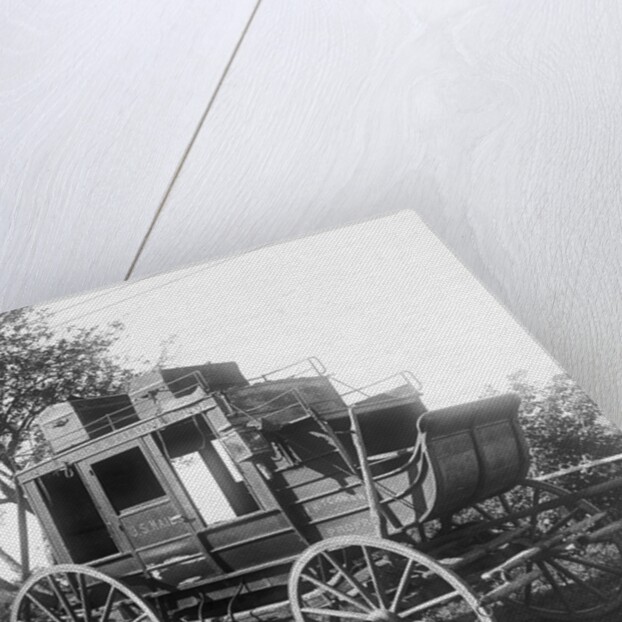 Stagecoach for Delivering Mail by Anonymous