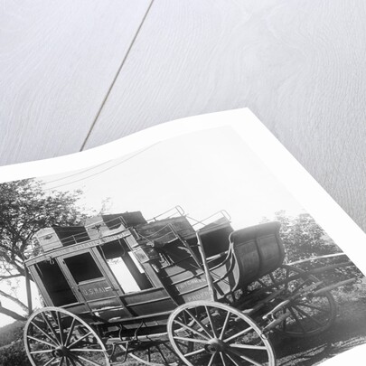 Stagecoach for Delivering Mail by Anonymous