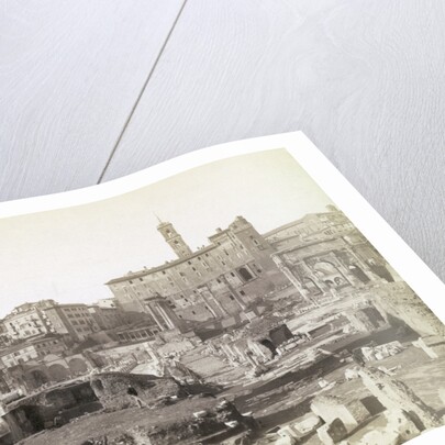 Ruins of the Roman Forum by Anonymous