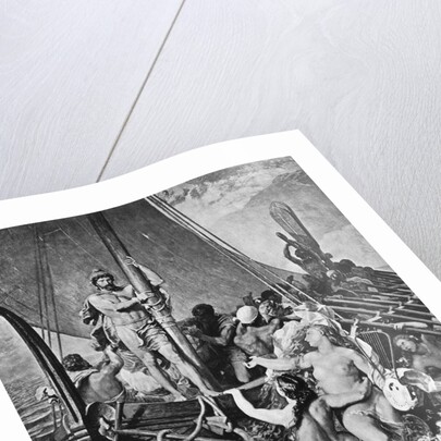 Illus. of Ulysses Resisting the Sirens by Anonymous