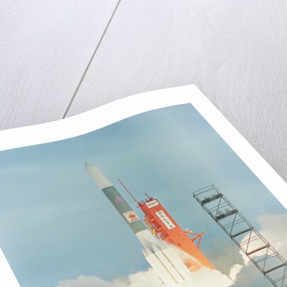 Delta Rocket at Liftoff by Anonymous