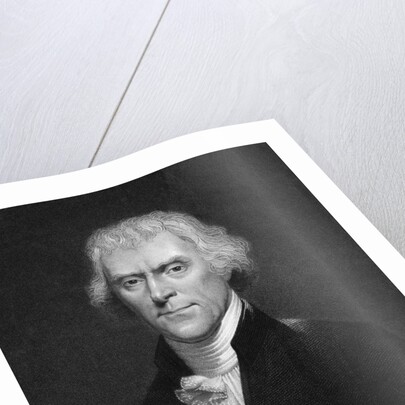 Thomas Jefferson Head/Shoulders Portrait by Anonymous