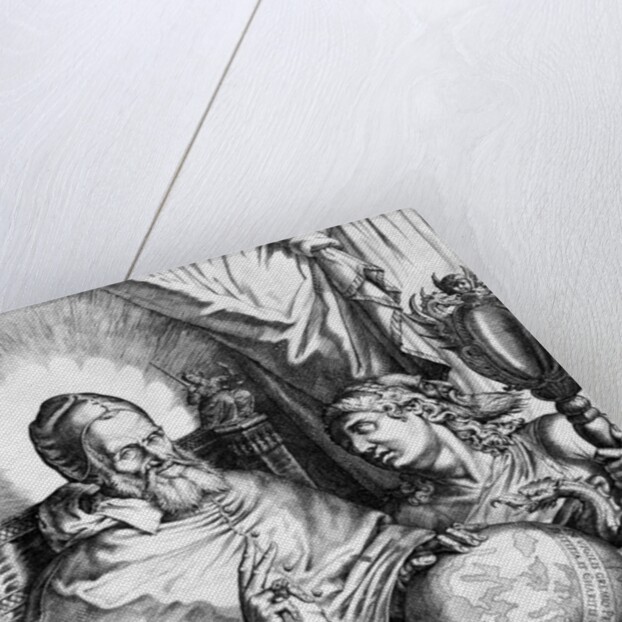 Pope Gregory Seated with Globe in Lap by Anonymous