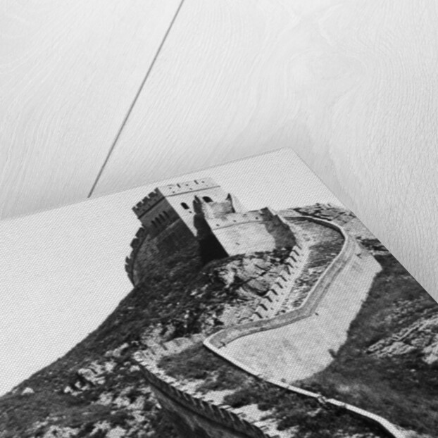 Vertical Section of Great Wall of China by Anonymous