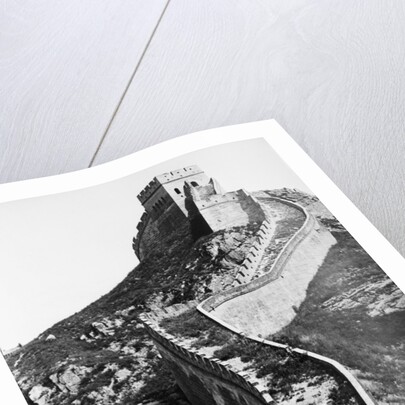 Vertical Section of Great Wall of China by Anonymous