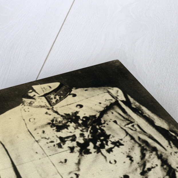 Bloodied Coat of Franz Ferdinand by Anonymous
