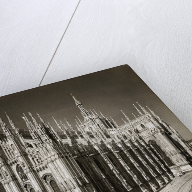 View Of Milan Cathedral From South-West by Anonymous