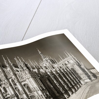 View Of Milan Cathedral From South-West by Anonymous