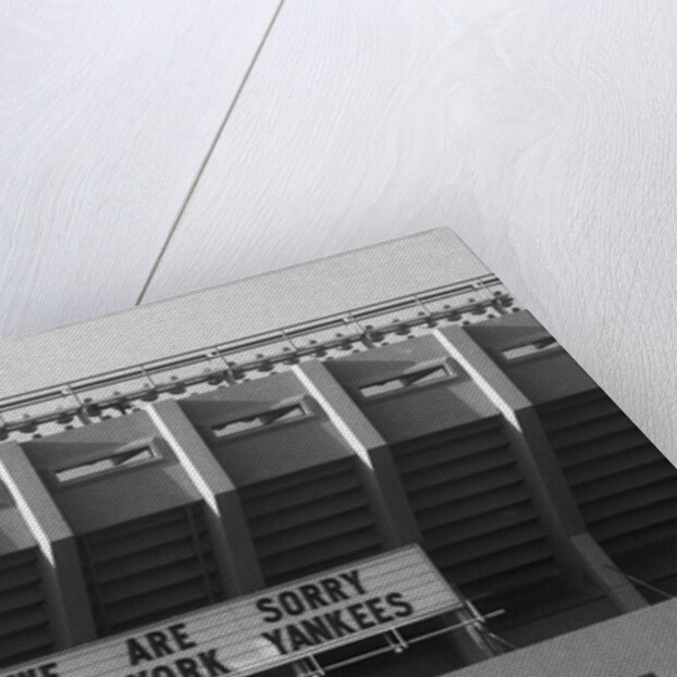 Sign Apologizing for Baseball Strike by Anonymous