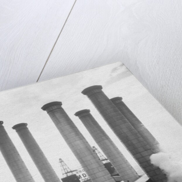 Smoke Stacks Of Edison Power Plant by Anonymous