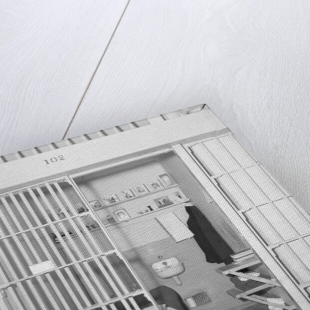 Confinement Cell at Alcatraz by Anonymous