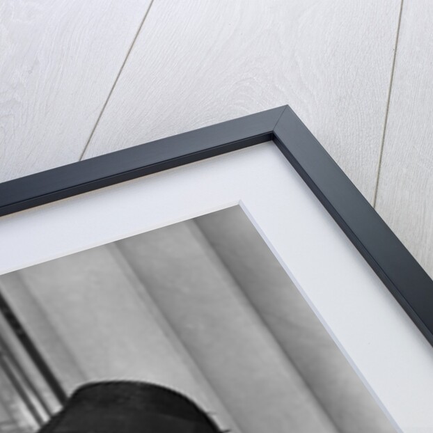 Young Woman At Bank Teller'S Window by Anonymous