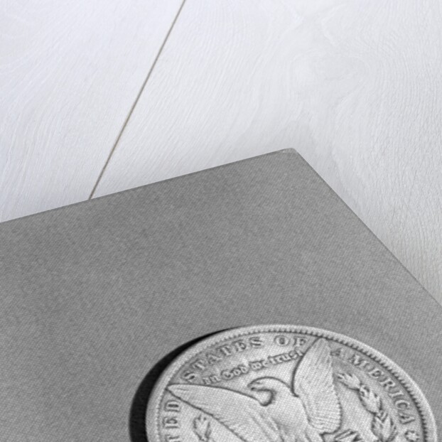 Close-Up Of Silver Dollar by Anonymous