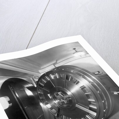 Open Bank Vault Door by Anonymous