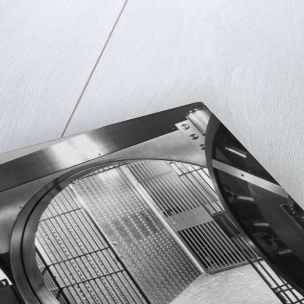 Open Bank Vault Door by Anonymous