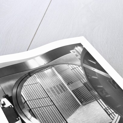 Open Bank Vault Door by Anonymous
