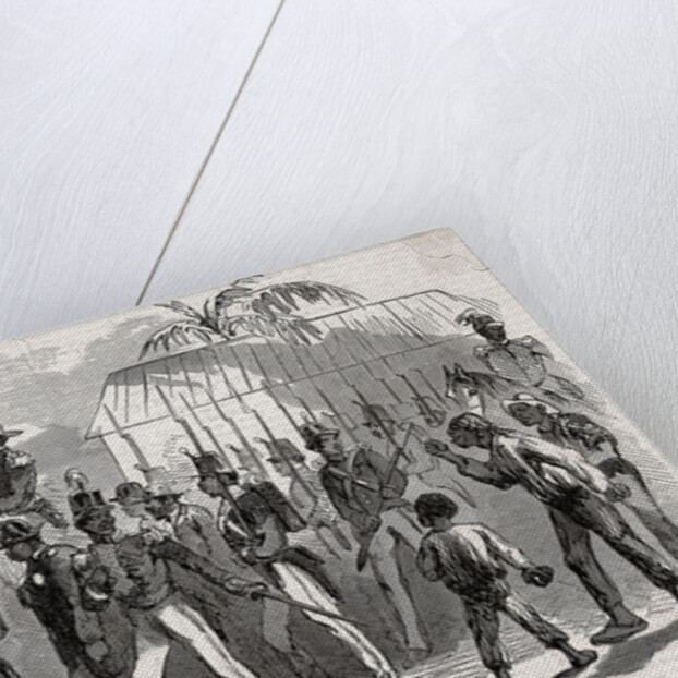 Illus/Emperor Faustin Escorted Thru Town by Anonymous