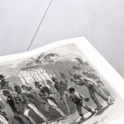 Illus/Emperor Faustin Escorted Thru Town by Anonymous