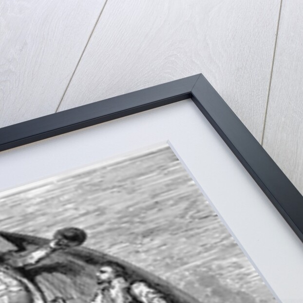 Illustration Man Leaving Space Capsule by Anonymous