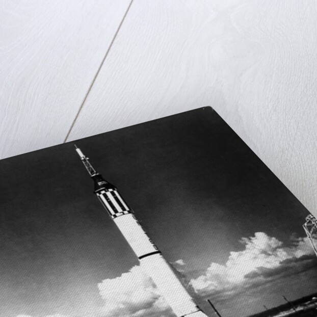 Mercury Redstone III Rocket Launching by Anonymous