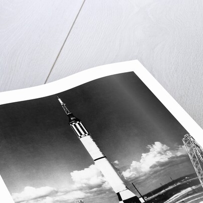 Mercury Redstone III Rocket Launching by Anonymous