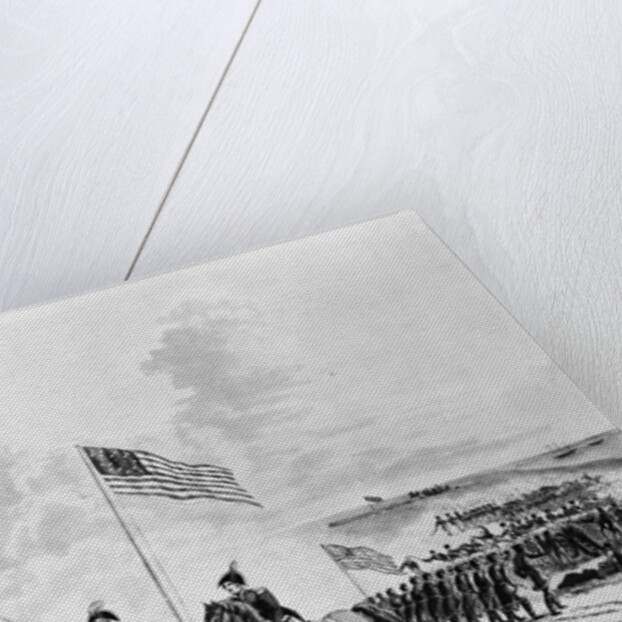 Andrew Jackson On Horse/Litho/New Orlean by Anonymous