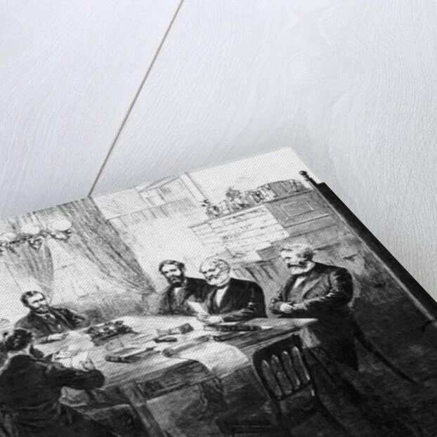 President Grant In Session with His Cabinet by Anonymous
