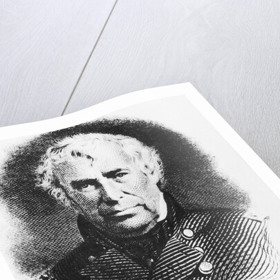Bust Illustration Of Zachary Taylor by Anonymous