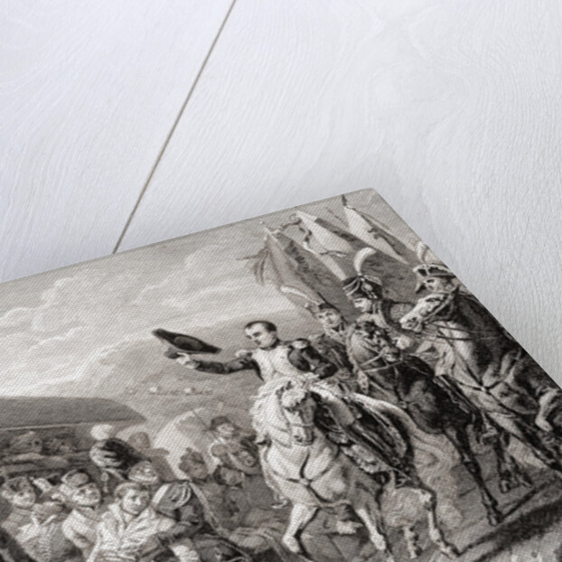 Napoleon Honoring The Courageous Wounded by Anonymous