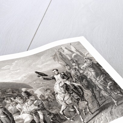 Napoleon Honoring The Courageous Wounded by Anonymous