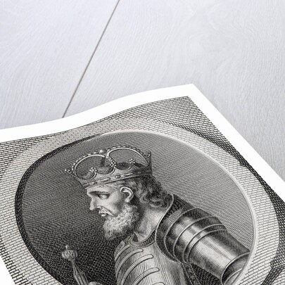 King Henry Vii Of Germany/Profile/Crown by Anonymous